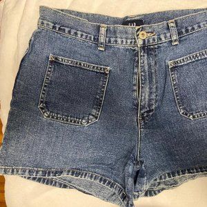 Gap Jean Super Short Shorts, Size 10